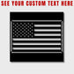 PERSONALIZED AMERICAN FLAG STEEL WALL SIGN
