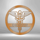 Personalized Medical Hero Steel Sign